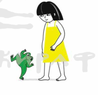 фрагмент иллюстраций Анны Журко, "Куда скачет температура", издательство "Розовый жираф"