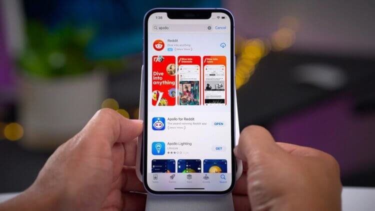 Эти приложения нельзя найти в поиске App Store