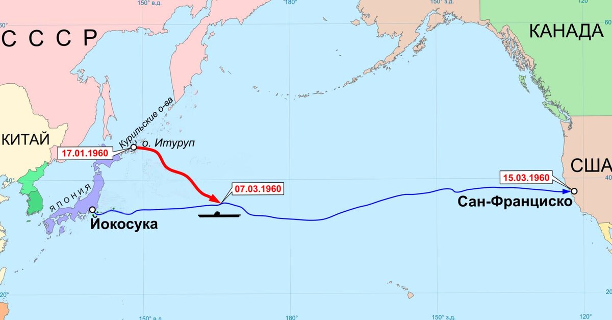 Дрейф баржи Т 36