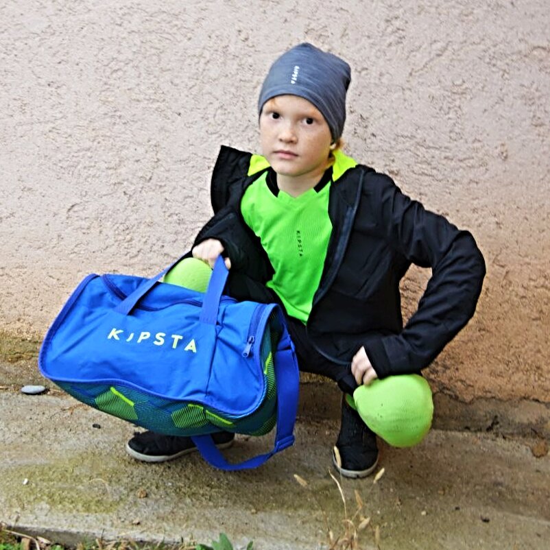 Никита, 8 лет мечтает быть профессиональным футболистом 