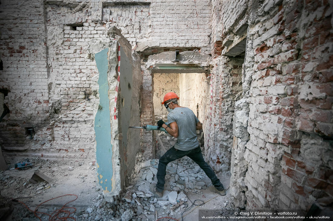 Внутренние демонтажные работы