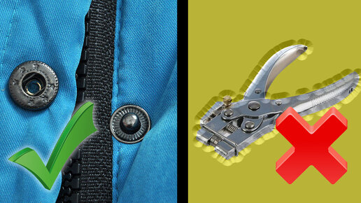 Ставим кнопку на одежду без инструмента. | Wood & Tools | Дзен