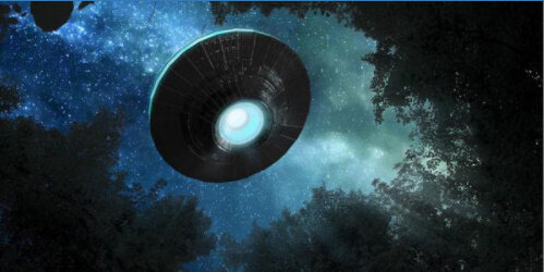 Фото НЛО для иллюстрации