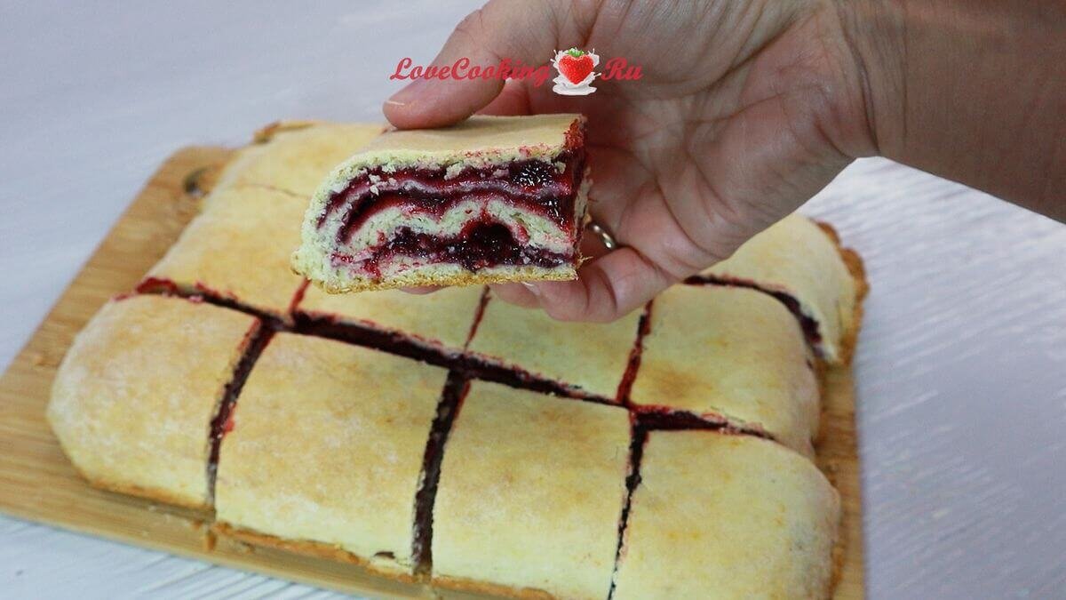 Постный пирог без яиц