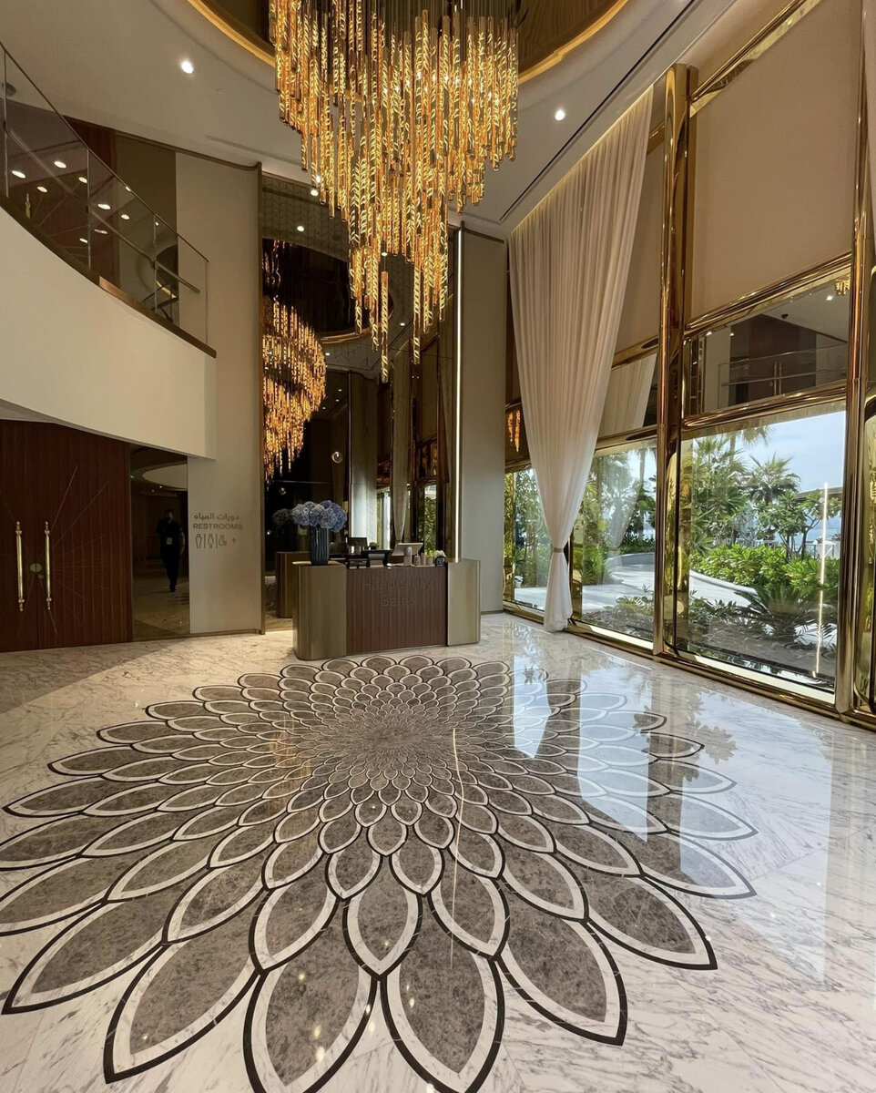 Как выглядит семизвездочный отель в Дубае, на отделку которого ушло 100 ...