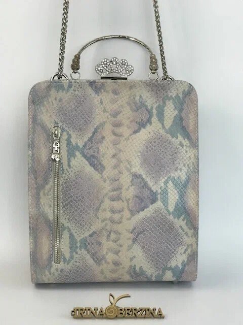 Кожаная сумка "Камалия-09". Ателье Ирины Берзиной.