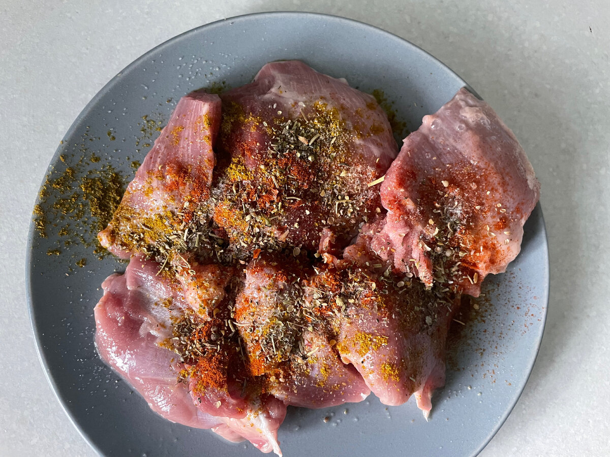 у меня сегодня бедро индейки 