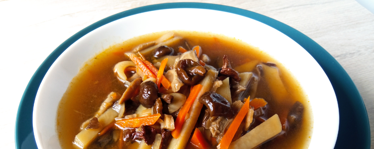 Суп с сушеными грибами и курицей – пошаговый рецепт приготовления с фото