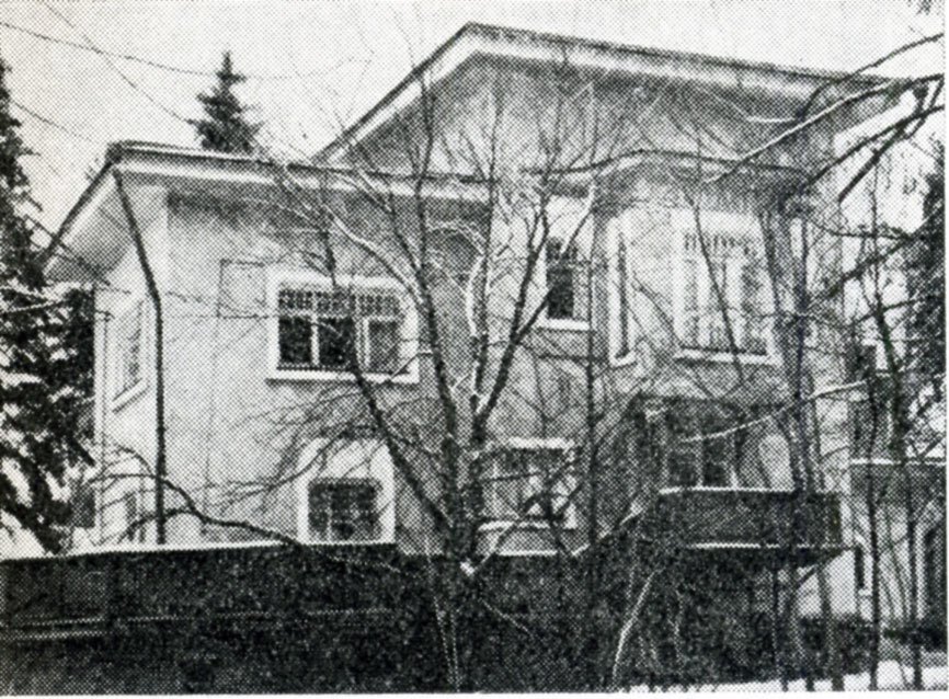 Дача В. В. Лужского «Чайка», 1904 г., архитектор В. А. Симов