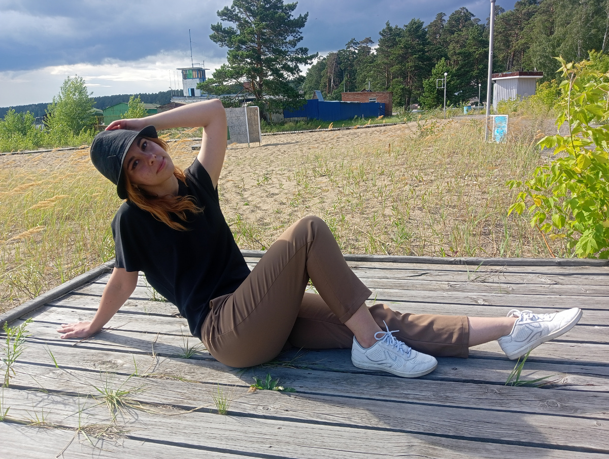 Счастливая тут! 