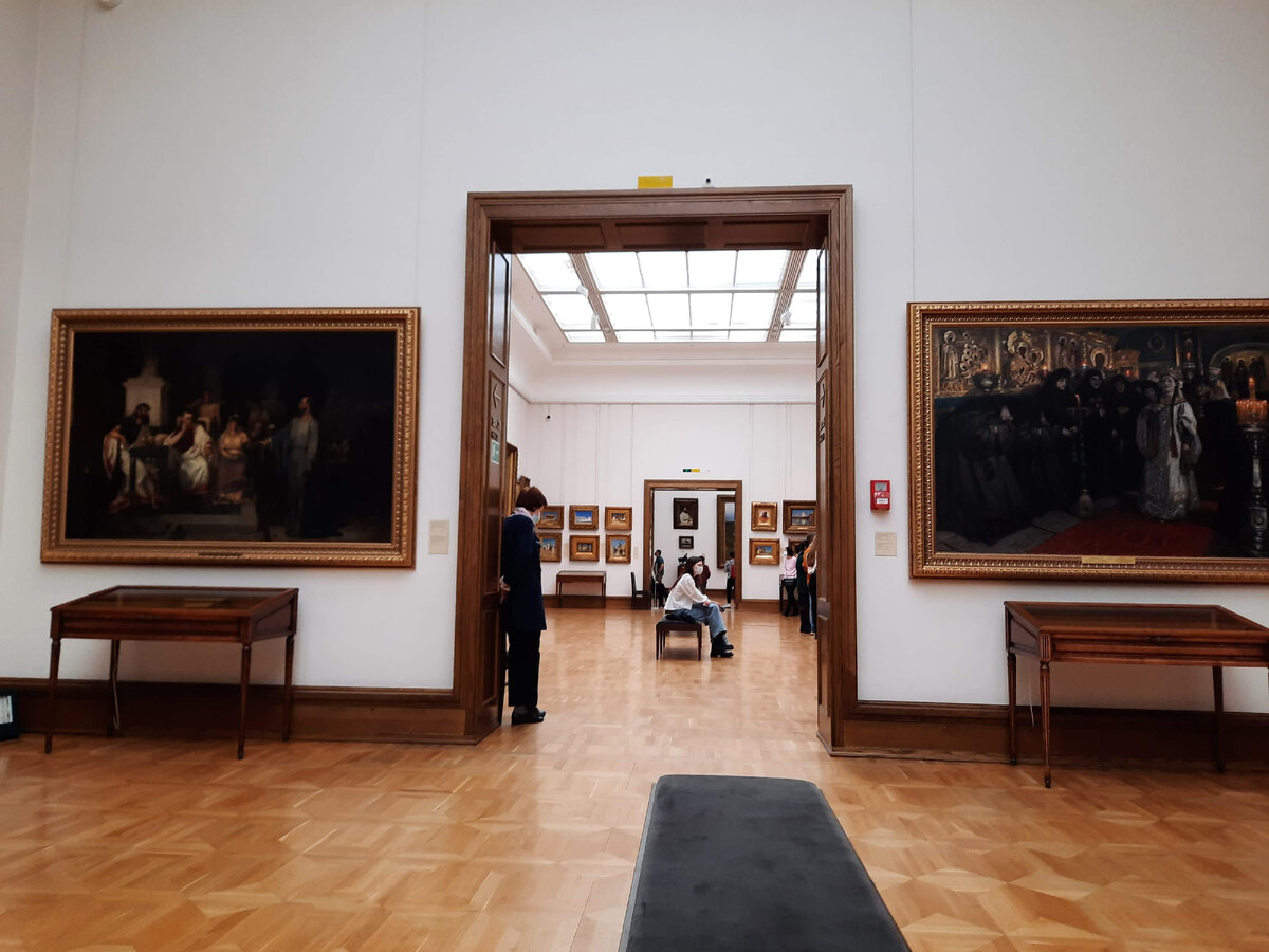 Третьяковская галерея, фото из личного архива, февраль 2022