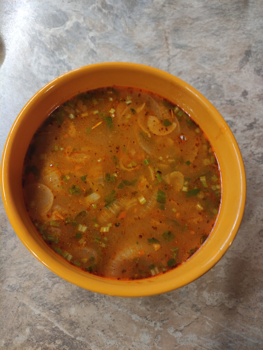 Суп харчо из говядины с рисом, пошаговый рецепт с фото