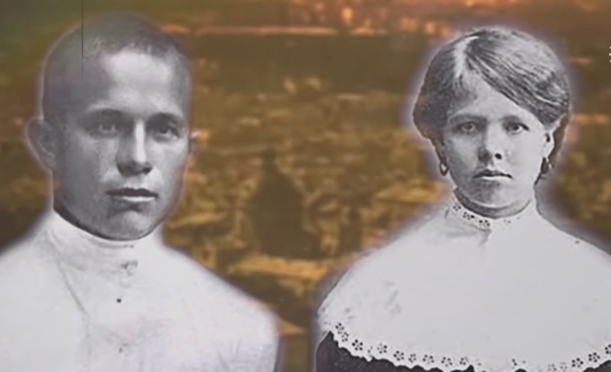 Никита Хрущев и Ефросинья Писарева