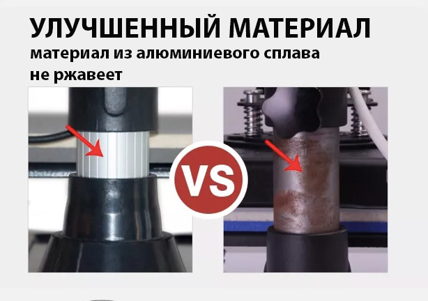 Улучшенный материал в термопрессе P-8100-5