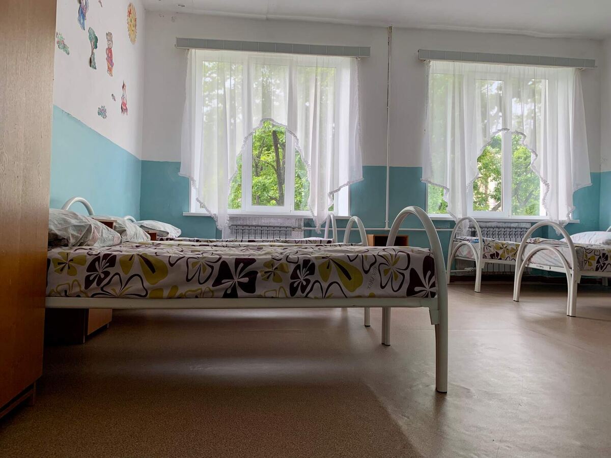 Спальня школы-интерната