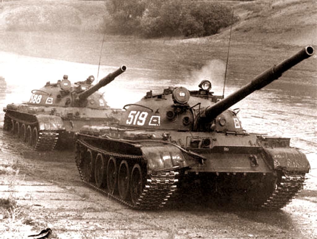 Т-62, вооруженный 115мм орудием