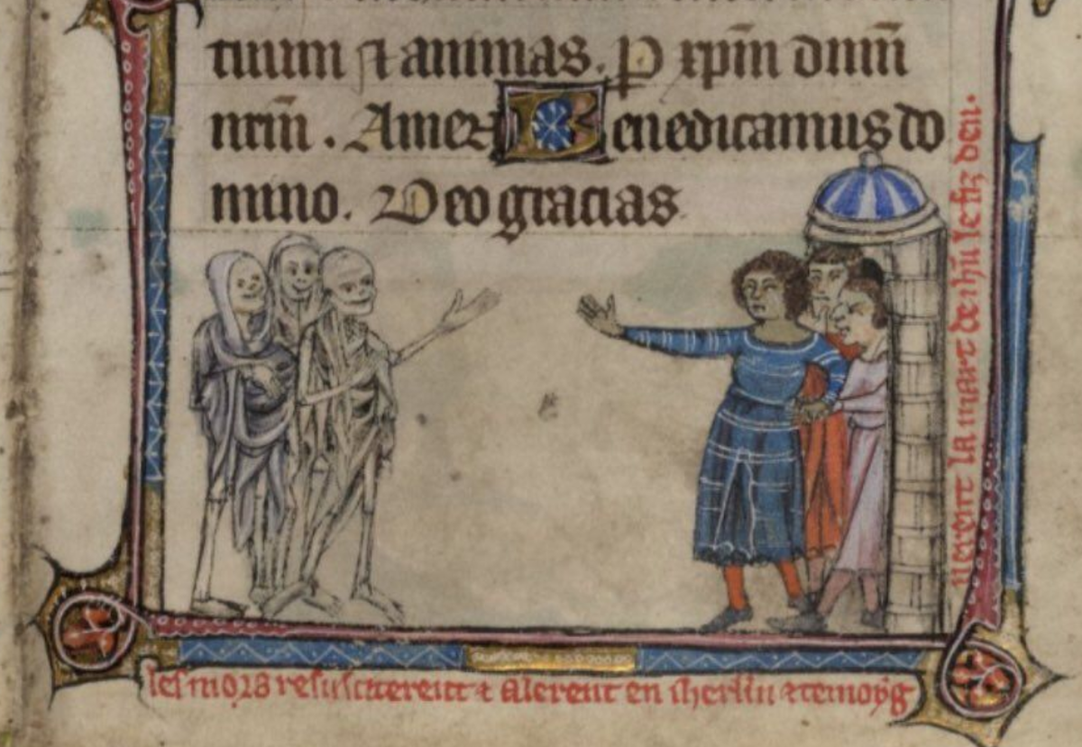 эти трое были живые