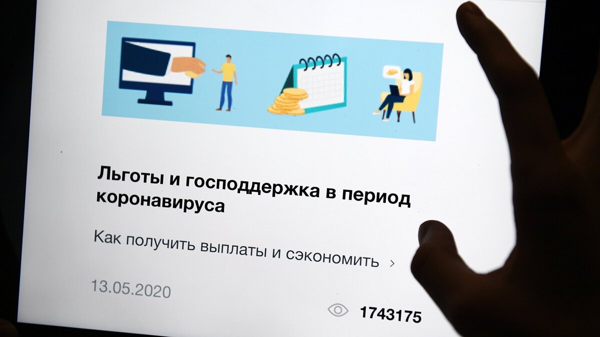    Страница портала государственных услуг© РИА Новости . Максим Богодвид