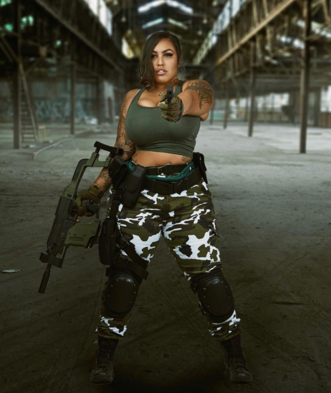 Косплей на Мару из популярной игры. Источник: https://www.instagram.com/thebestcynn2.0*