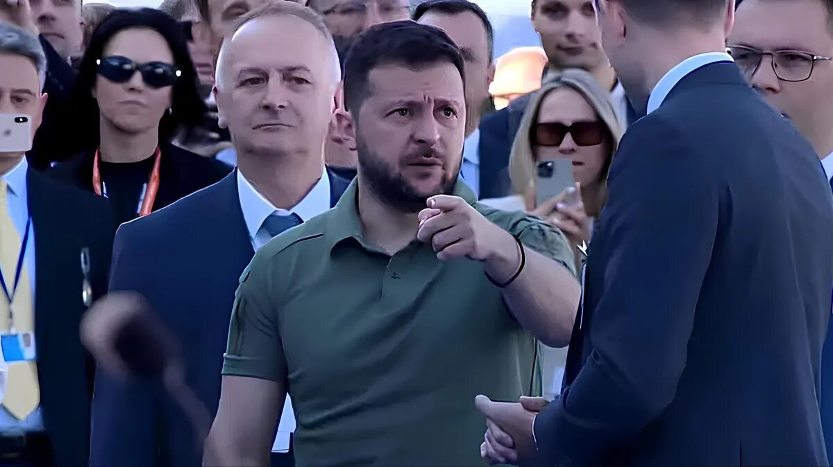 Зеленский на саммите в Вильнюсе. Фото: Кадр из видео