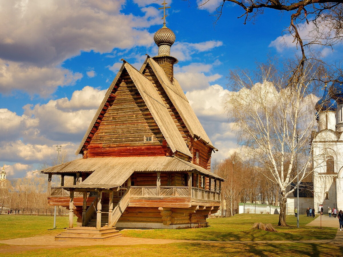 Царицыно деревянная Церковь