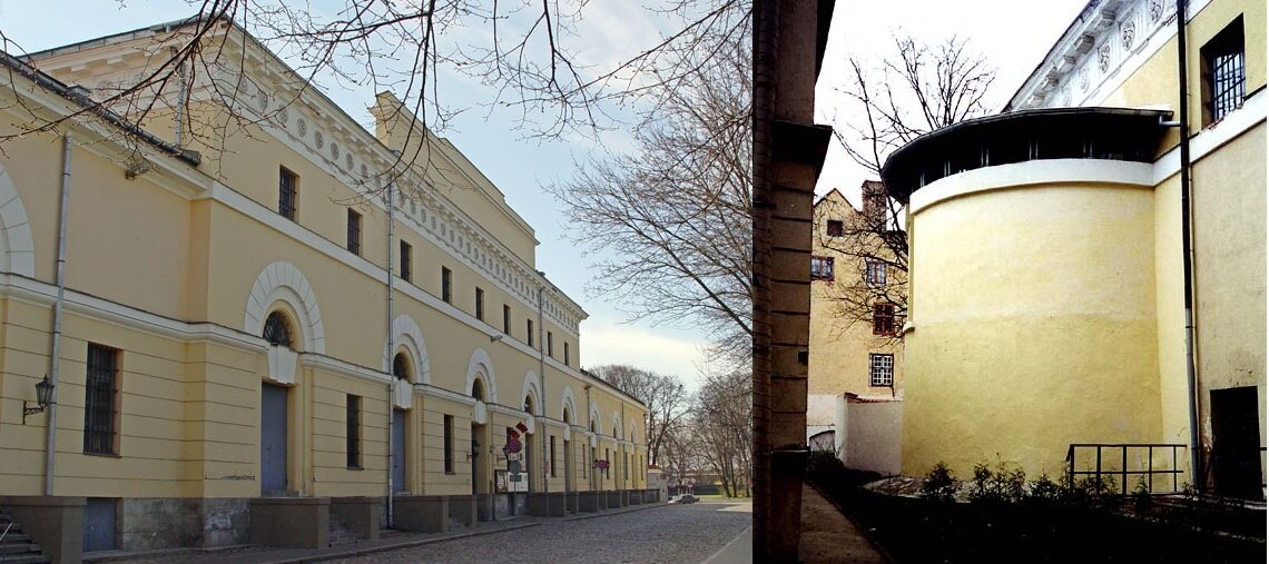 Здание арсенала и Девичья башня в наше время. LNB