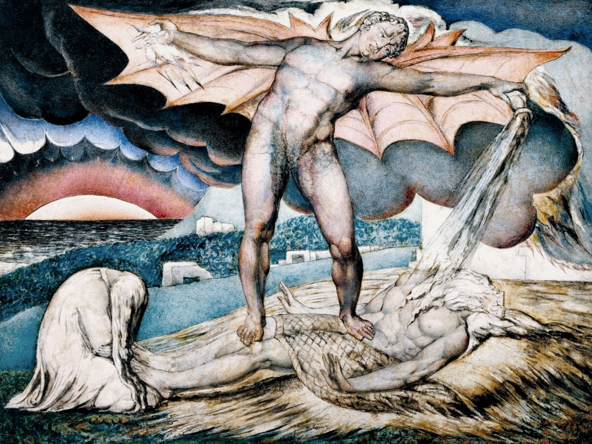 АНГЕЛ-ОБВИНИТЕЛЬ ПРОВОЦИРУЕТ ИОВА НА ГРЕХОВНОСТЬ