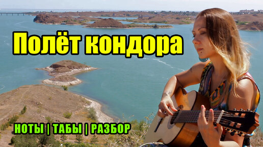 Download Video: Полёт кондора (El Condor Pasa) | На гитаре | Ноты Табы Разбор