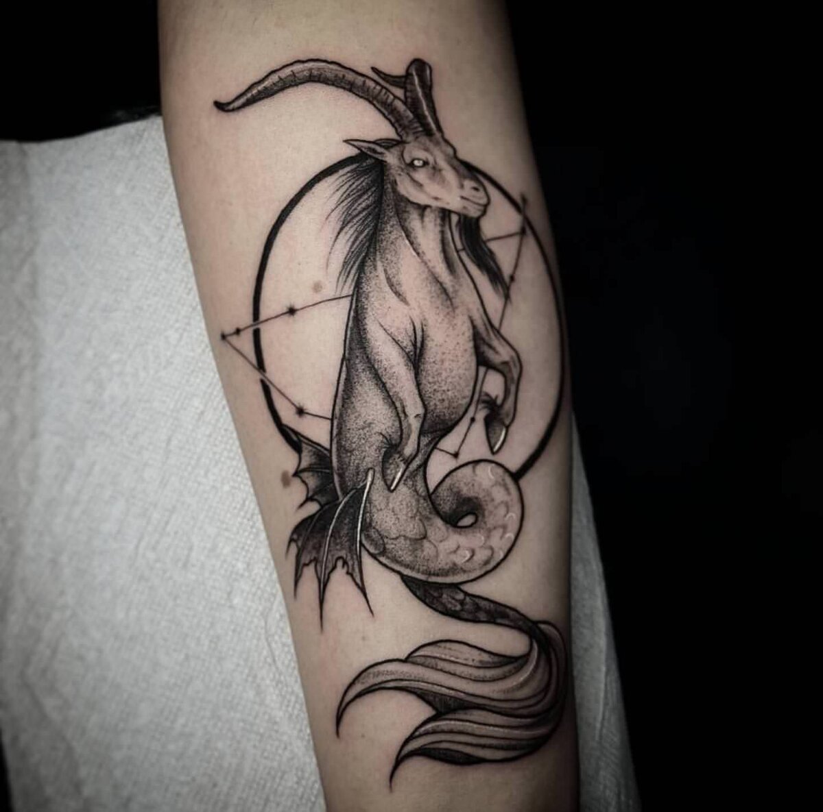 Татуировки знака зодиака козерог