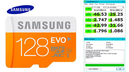 💾 ОРИГИНАЛЬНЫЕ КАРТЫ ПАМЯТИ SAMSUNG EVO С АЛИЭКСПРЕСС 👉ТЕСТ MICRO SD EVO 32GB