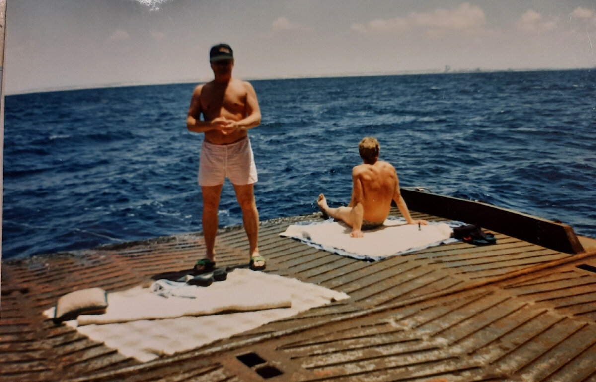 Солнечные ванны перед купанием