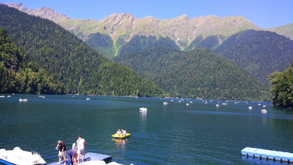 Какая красота в Абхазии...