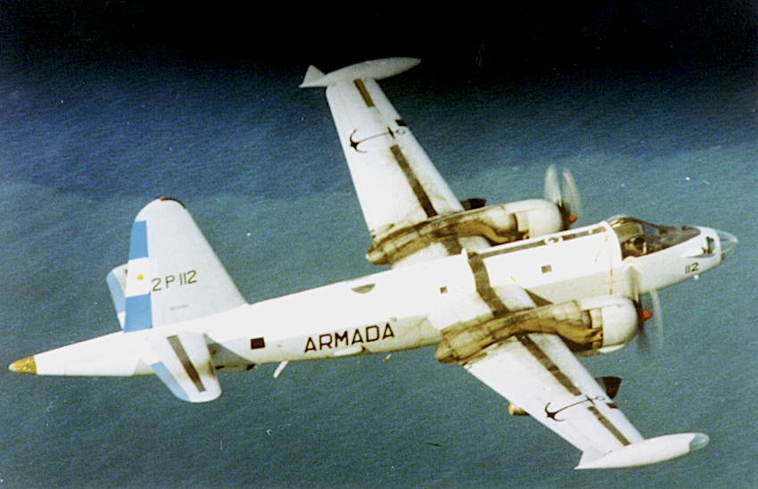  Самолет разведчик аргентинских ВМС "Нептун"