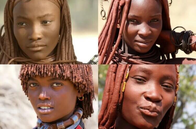 Представительницы народа химба в цивилизованном мире могли бы стать фотомоделями 