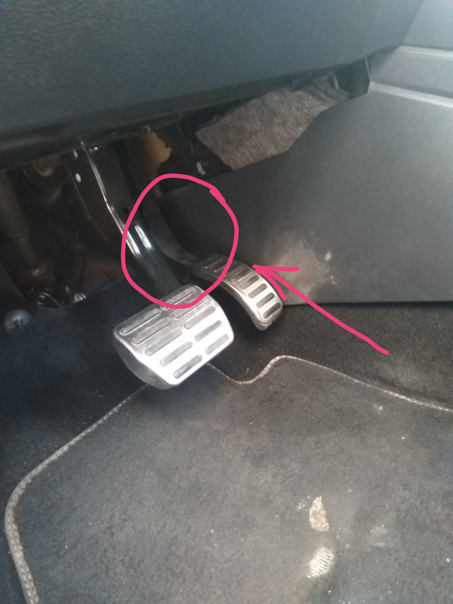 В этом месте очень грелось