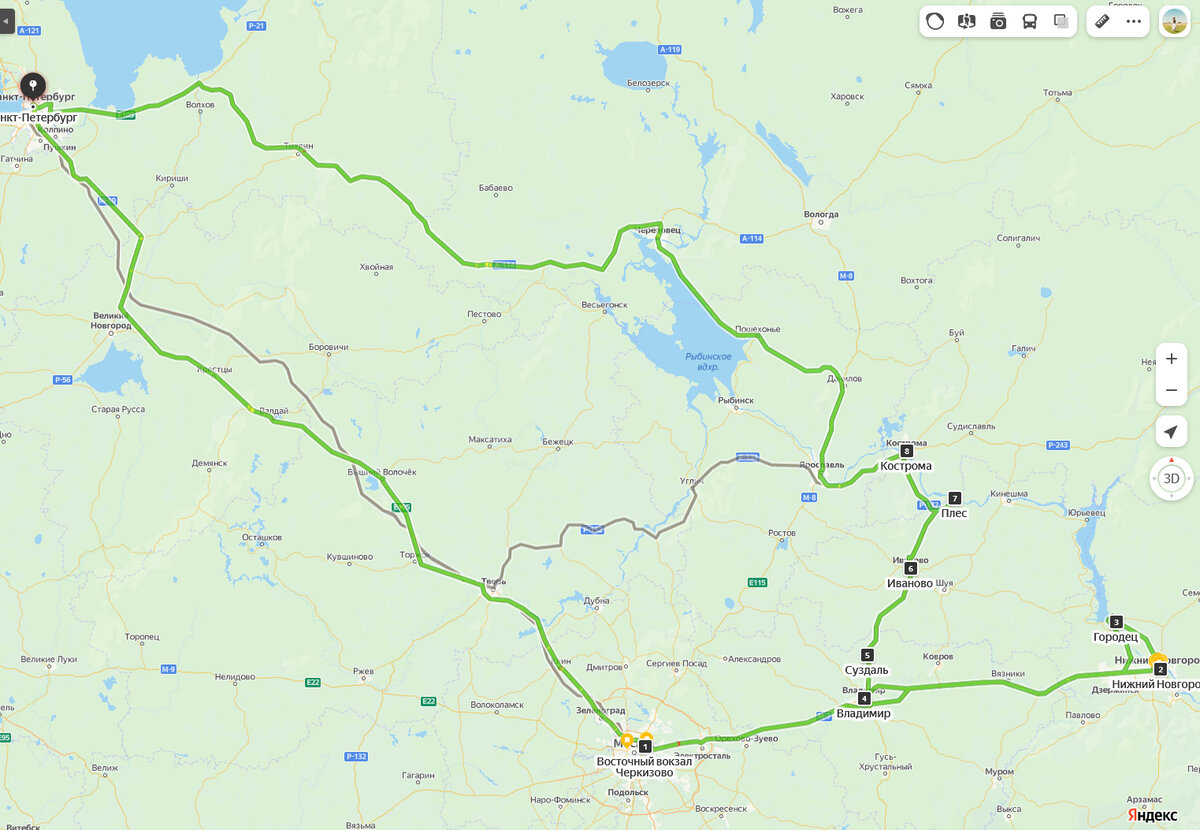 Сколько стоит поездка на 17 дней по городам Золотого кольца? Транспорт и  жилье. | Di_travel | Дзен