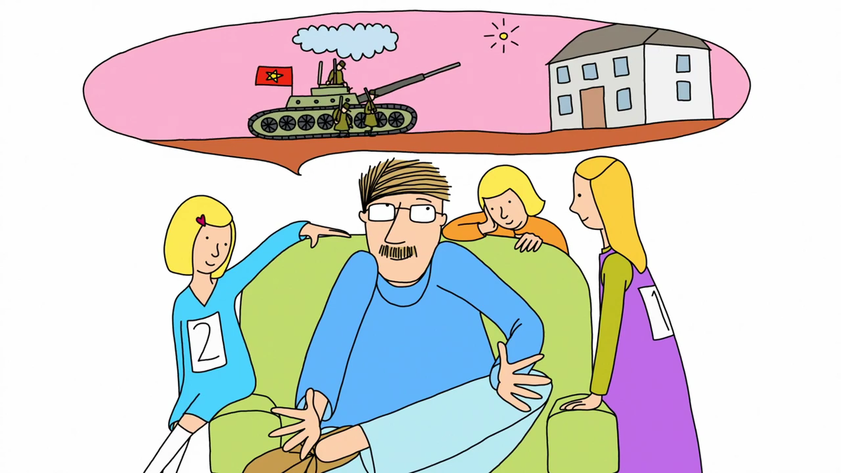 Кадр из норвежско-канадского мультфильма «Я и мой мултон» (2014 год)