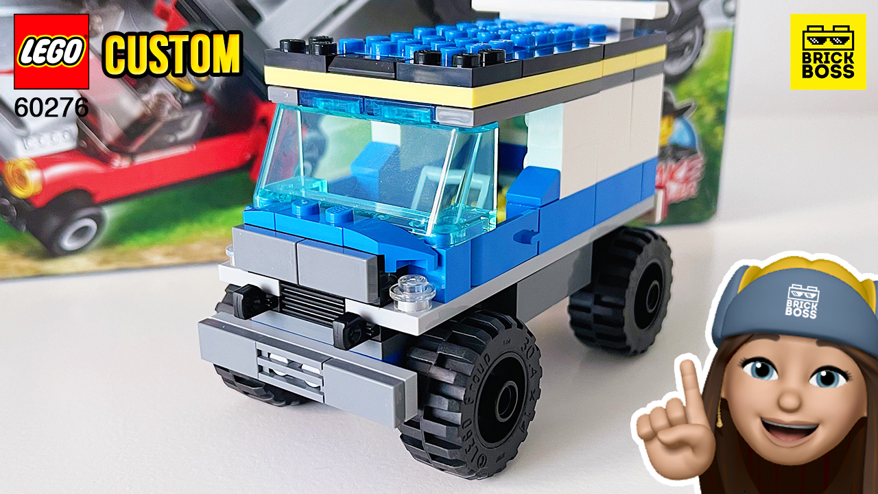 Как сделать Грузовик из Lego City 60276 // Видео-инструкция по сборке  крутой машины-самоделки // Идеи из Лего Сити 60276
