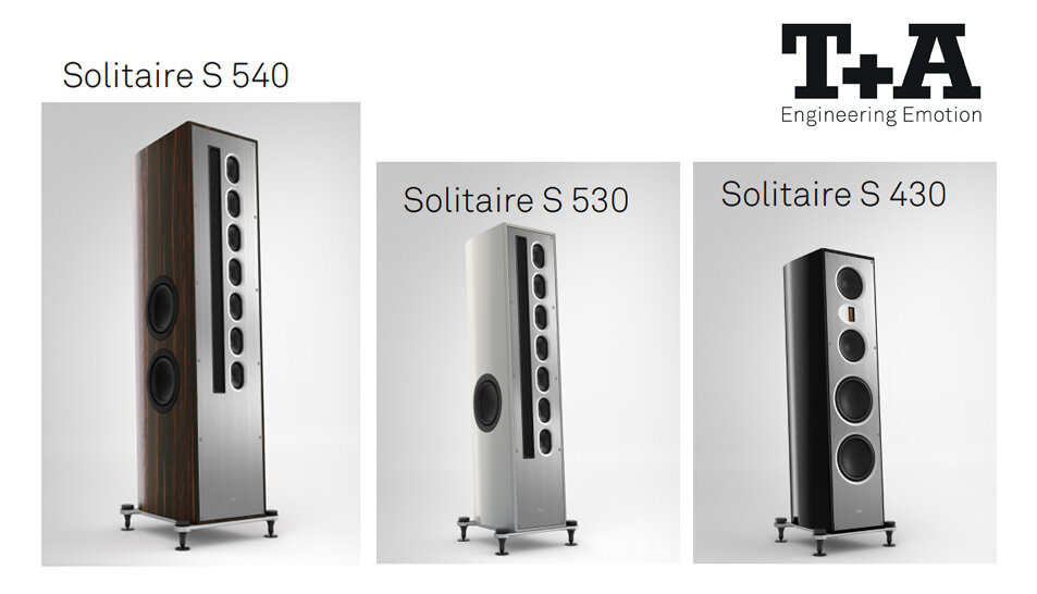 Новая эталонная линейка АС Т+А Solitaire S 