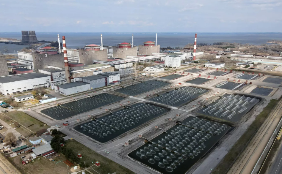 Запорожская АЭС в Энергодаре