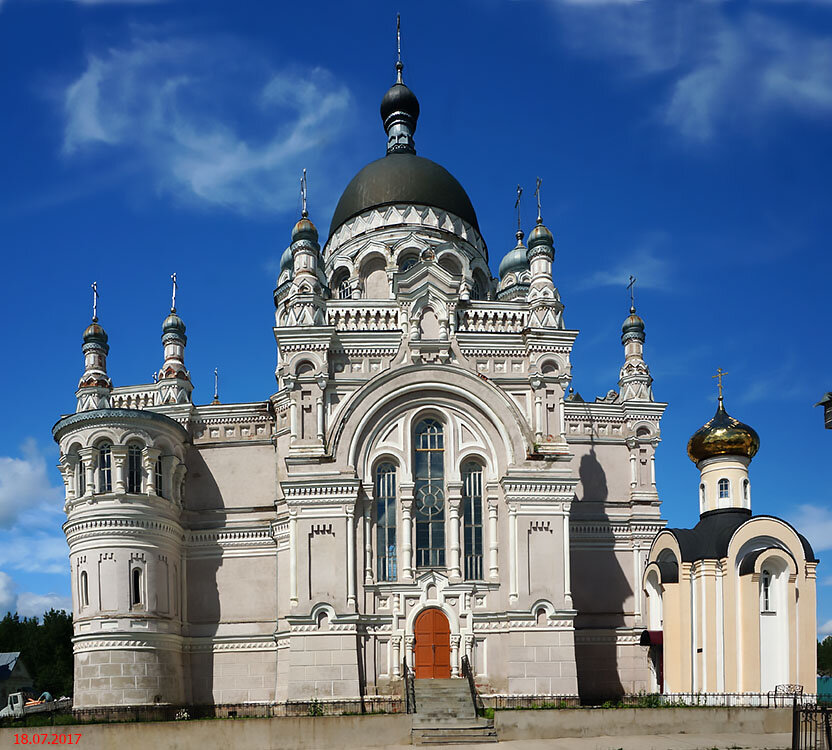 Тверская область, Вышний Волочёк. Казанский монастырь. Собор Казанской иконы Божией Матери
