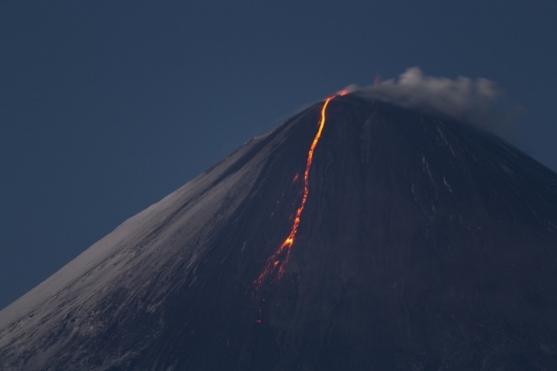    Вулканы Камчатки. Вулкан Ключевской © Денис Будьков