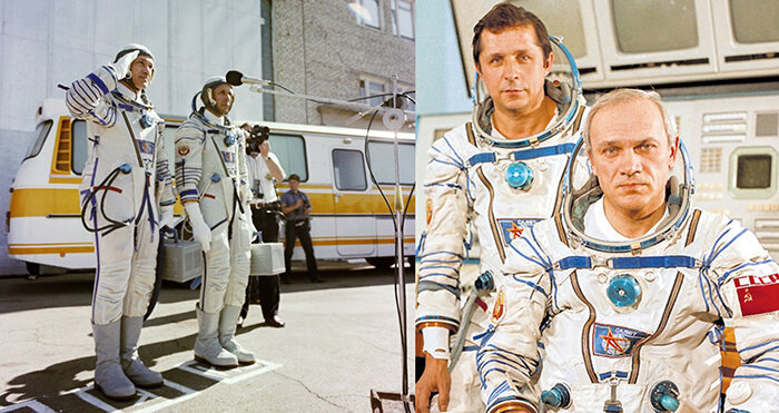 Станция салют 7 1985 год. Салют 7 космонавты Джанибеков и Савиных. Салют 7 Джанибеков Савиных.