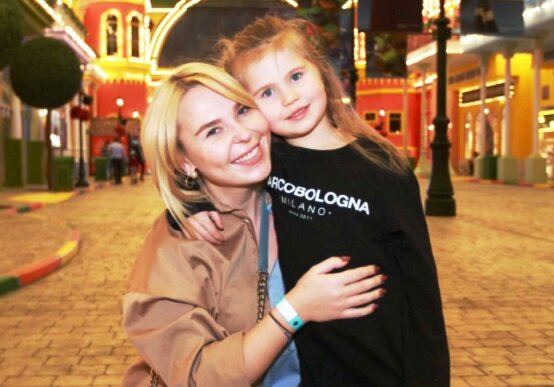 Пелагея с дочкой Таисией