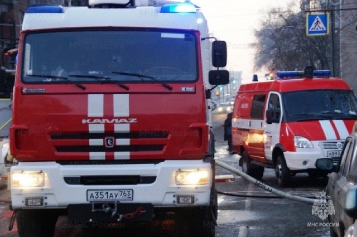    В Тольятти во время пожара в подвале многоквартирного дома погиб мужчина