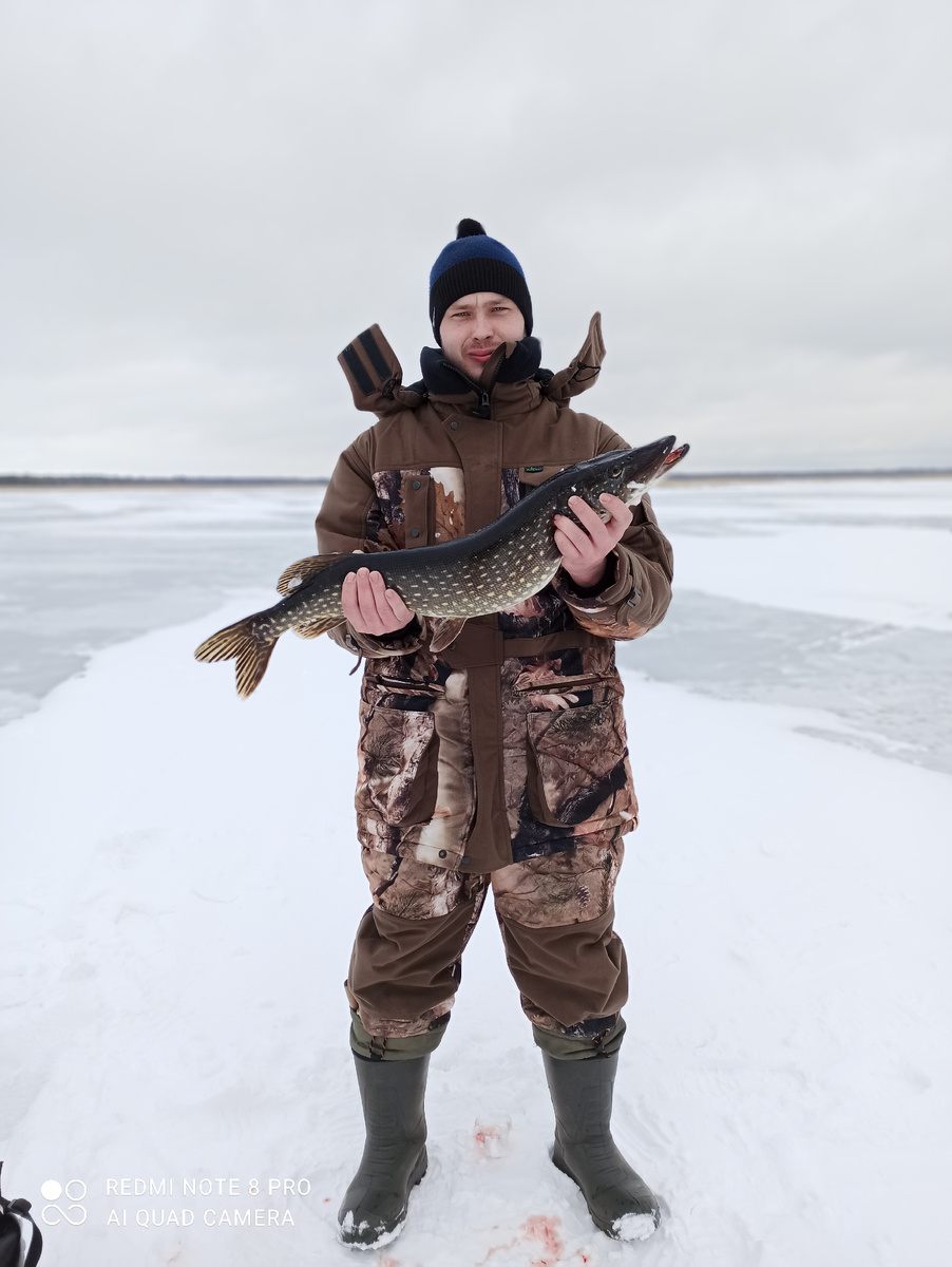 Ладога, щука на 3 килограмма. 