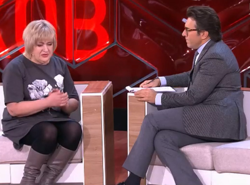    Дочь Оксаны Ивановой 17 лет назад забрали органы опеки Кадр из шоу "Малахов"