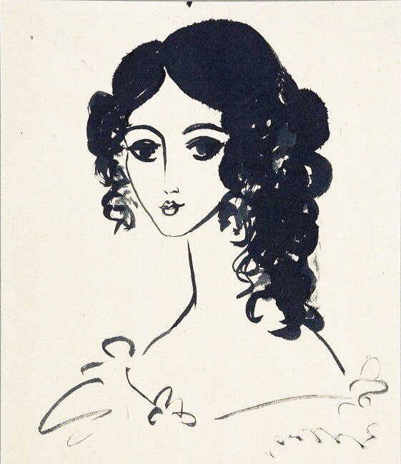 Рисунок Нади Рушевой.