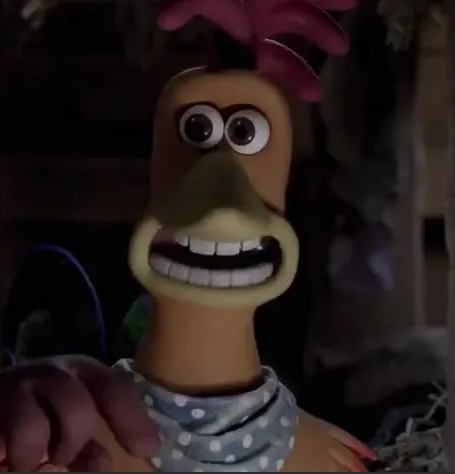 Кадр из м/ф Побег из курятника