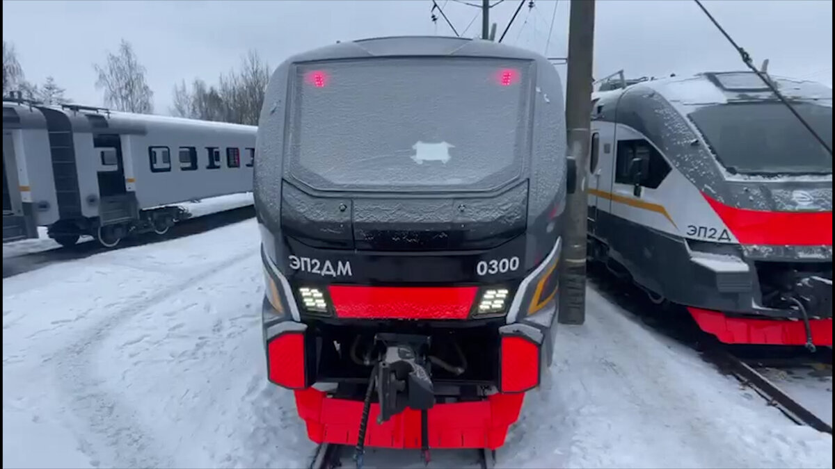 Общий вид головного вагона